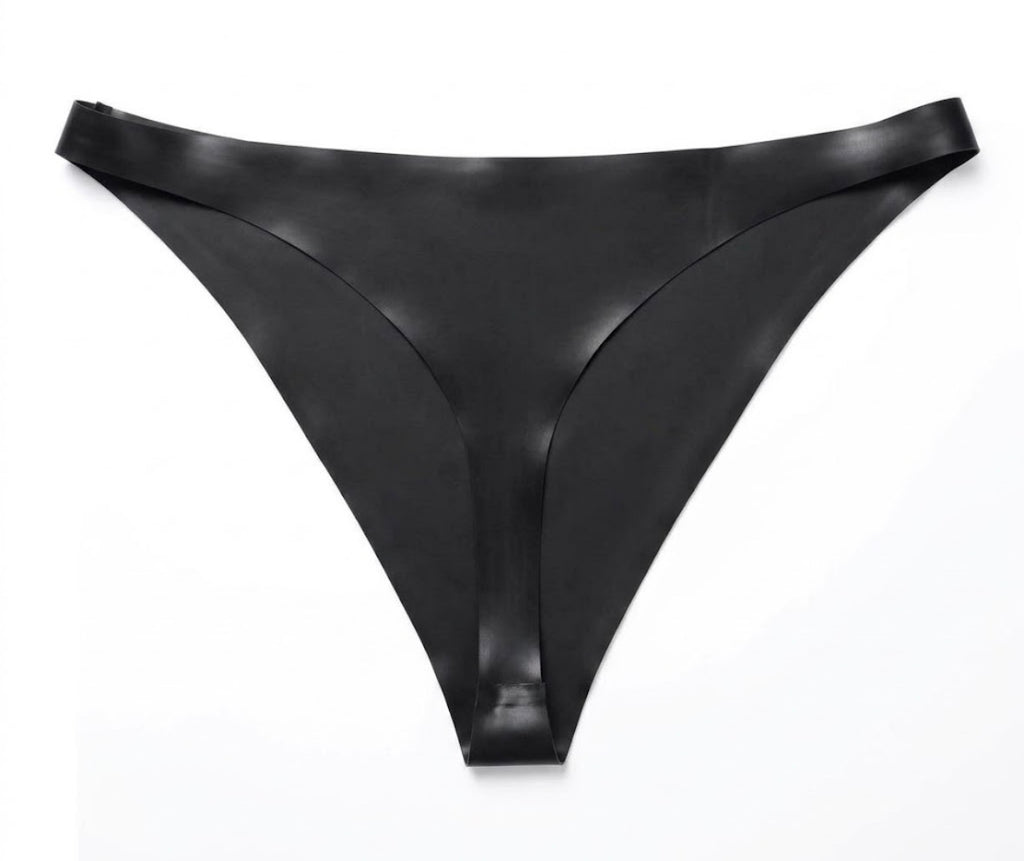 Ladies Latex Babette Thong