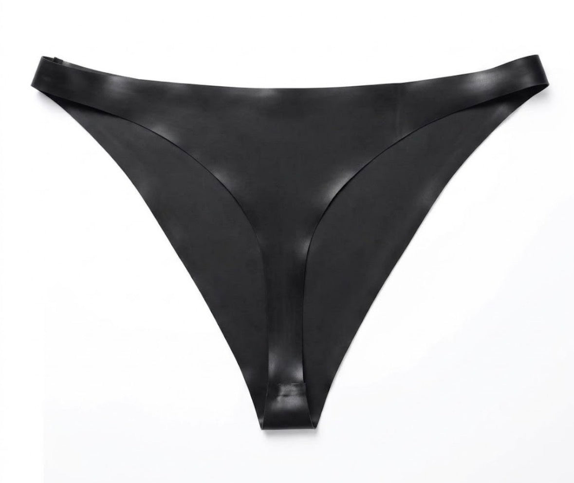 Ladies Latex Babette Thong