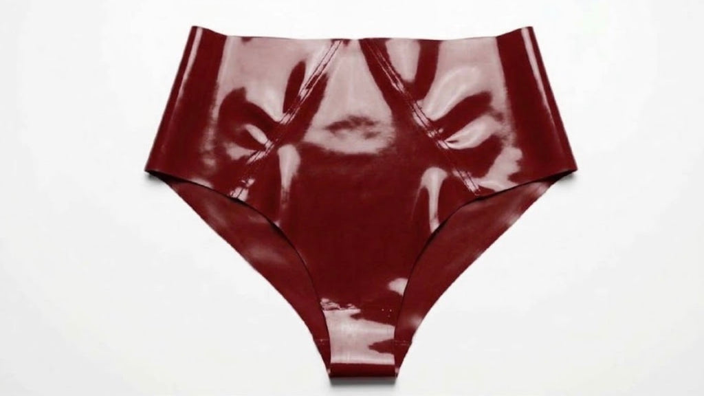 Ladies Latex Audra Brief