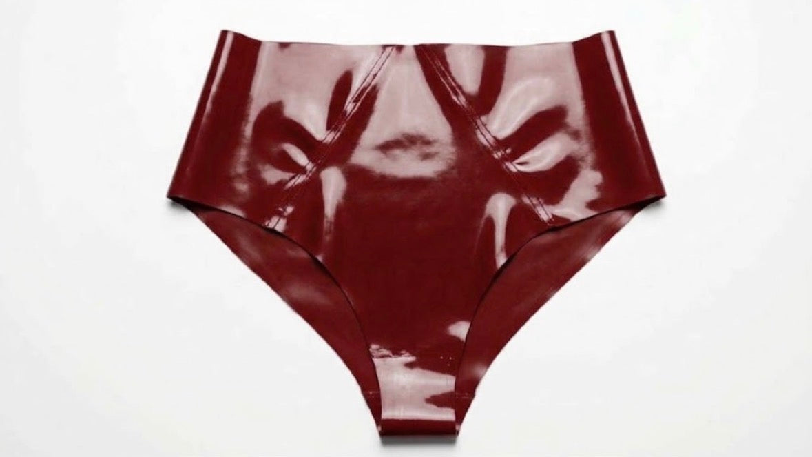 Ladies Latex Audra Brief
